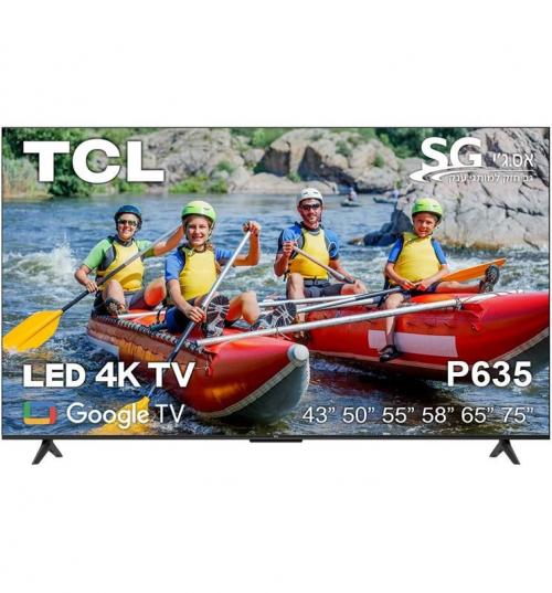 מסך טיסיאל 65"  TCL 65P635 4K ‏