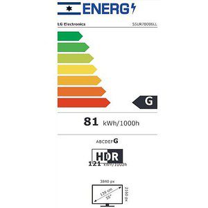 מסך אל ג'י 55" LG UR78 55UR78006LL 4K – תמונה 3